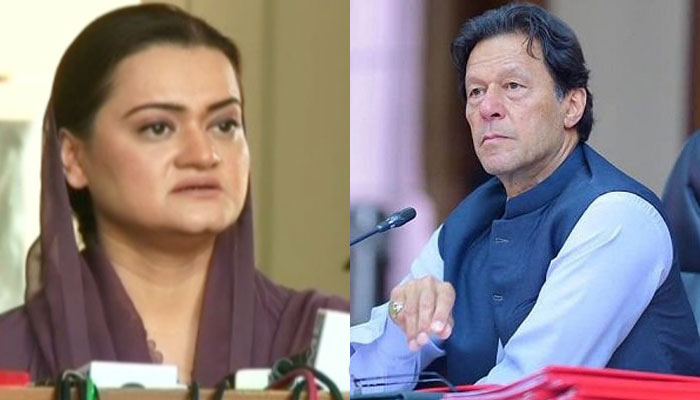 مریم اورنگزیب نے عمران خان کی گفتگو کو نوکری بڑھانے کی درخواست قرار دیدیا