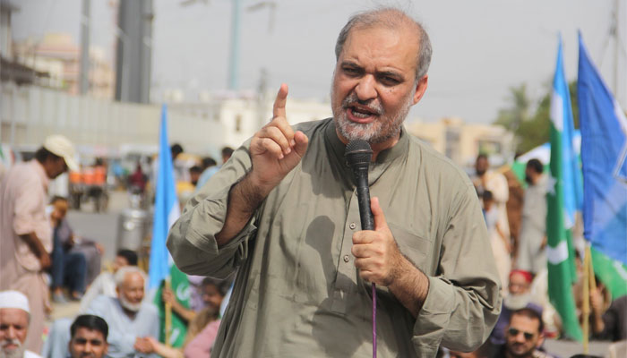 حافظ نعیم الرحمان کو کراچی کا پانی کم کرنے پر وفاق سے شکایت