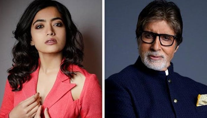 رشمیکا نے امیتابھ بچن کو گڑیا قرار دیدیا