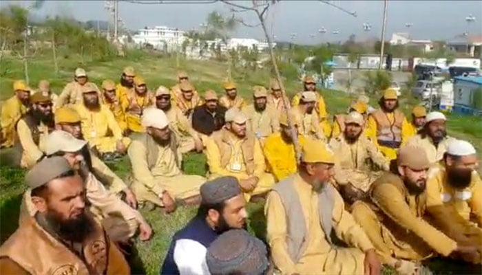 انصار الاسلام کے پارلیمنٹ لاجز میں پہنچنے کے معاملے میں نیا موڑ آگیا