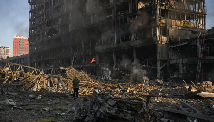 Russian attack on Kyiv shopping center kills 8