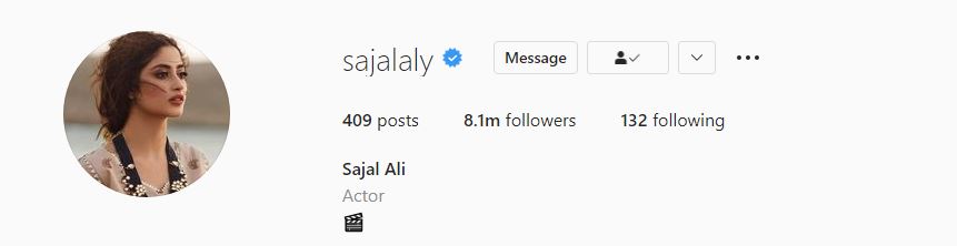 Sajal Aly returns to her maiden name on Instagram , does away with Ahad Raza Mir's last name