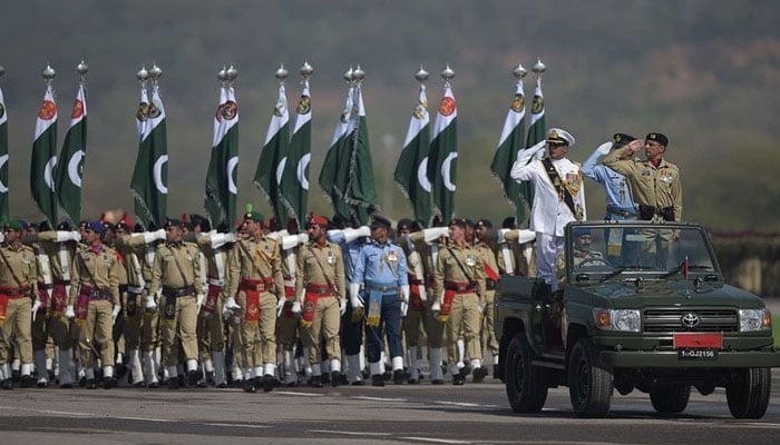 یومِ پاکستان پر مسلح افواج کی پریڈ آج ہوگی