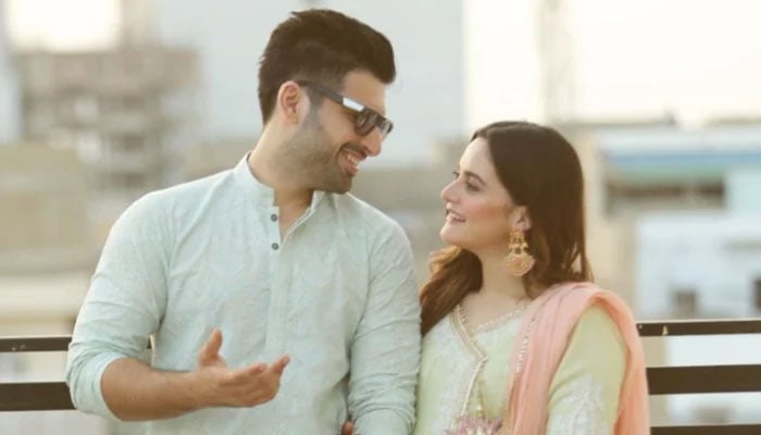 Muneeb Butt, Aiman Khan invited as guests to grand launch of store 
