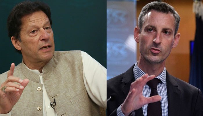امریکا نے عمران خان کے الزامات پھر رد کردیئے