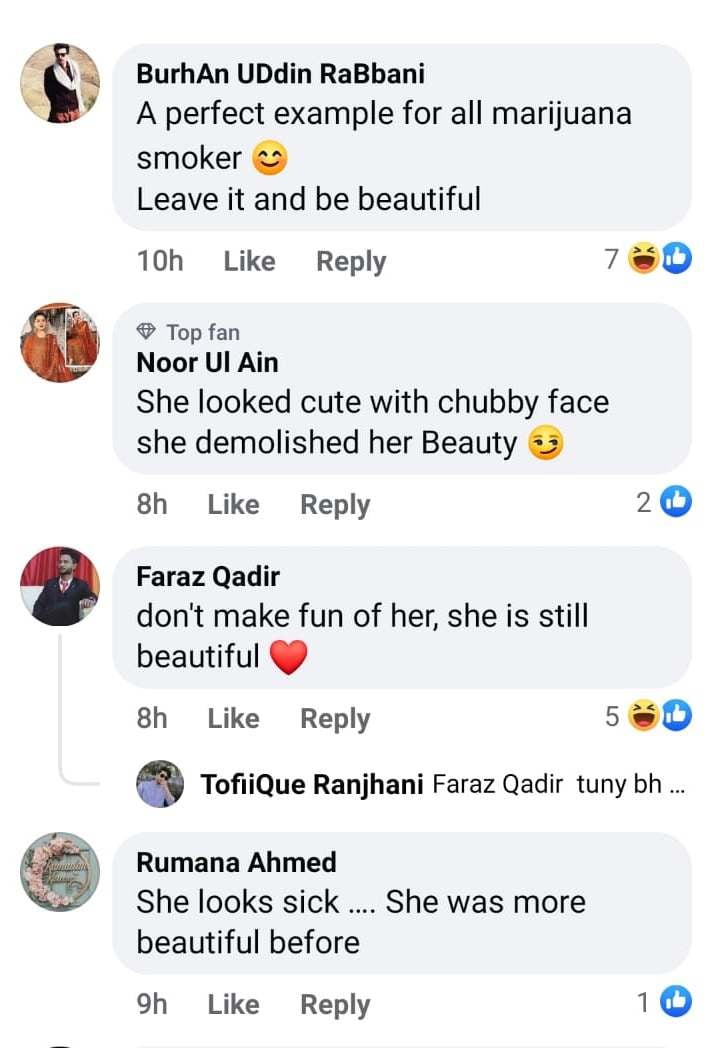 Alizeh Shah branded 'druggie' following weight metamorphosis