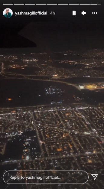 یشما گِل اپنی زندگی کے بہترین سفر پر روانہ