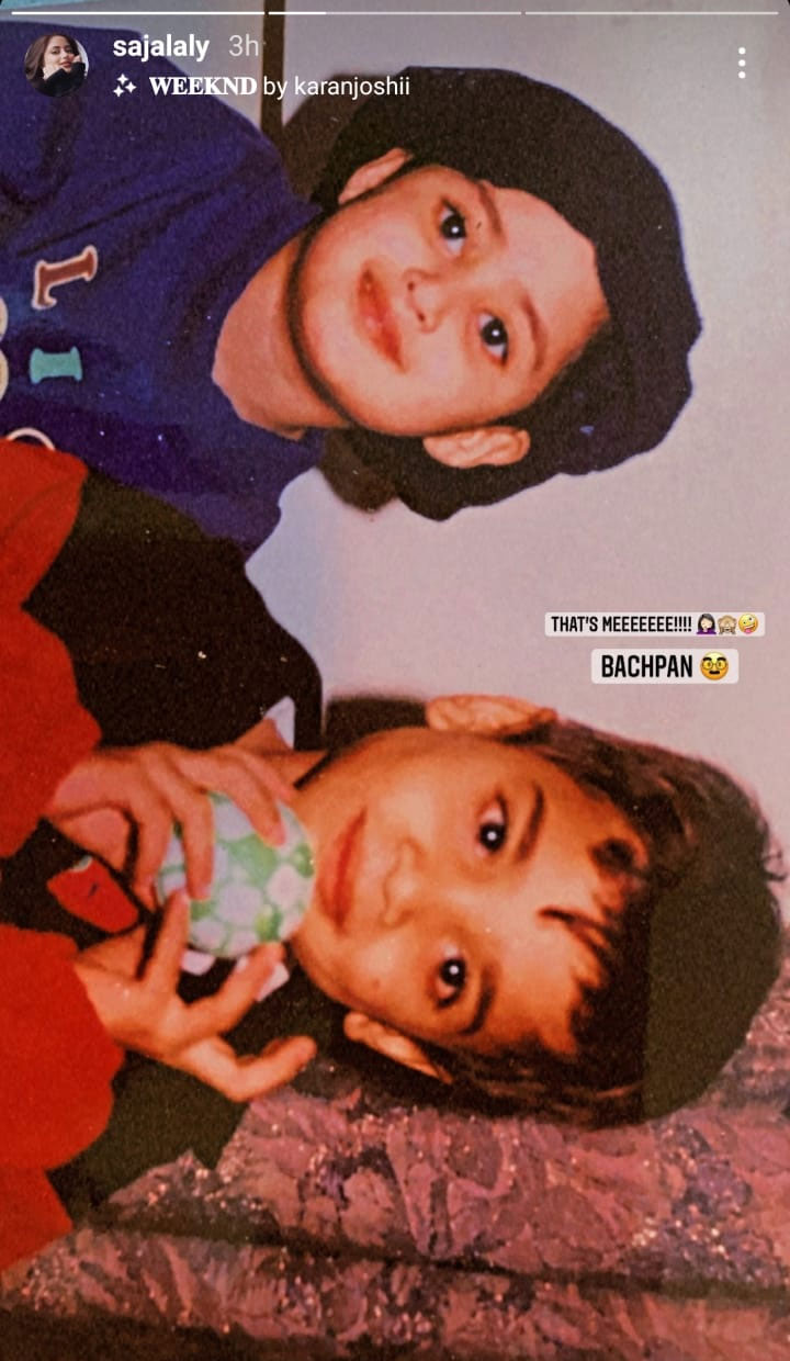 تصویر میں موجود بچی کونسی مشہور اداکارہ ہے؟