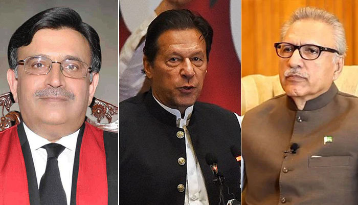 مراسلے کی تحقیقات، عمران خان کا صدر اور چیف جسٹس کو خط