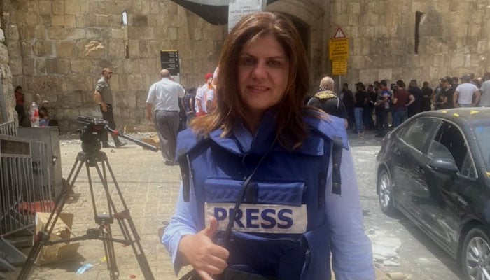 الجزیرہ کی خاتون صحافی شیریں ابوعاقلہ