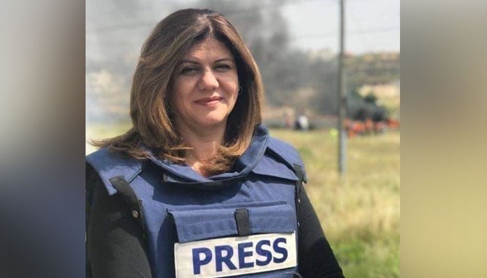 فلسطینی نژاد امریکی خاتون صحافی کے قتل کی شفاف تحقیقات ہونی چاہیے، امریکا
