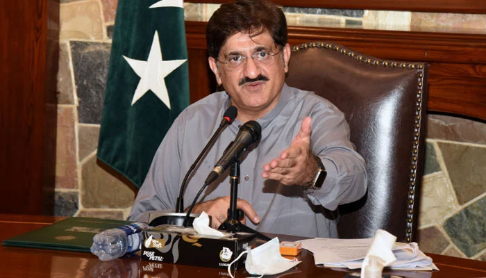 وزیر اعلیٰ سندھ مراد علی شاہ نے صدر میں دھماکے کا نوٹس  لے لیا