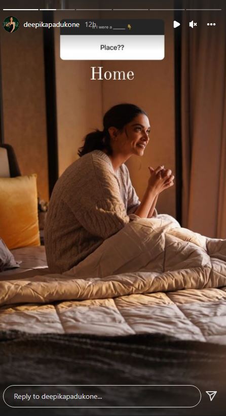Deepika Padukone shares a glimpse of her bedroom in Instagram Q&A; See 