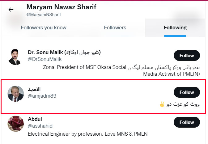 مریم نواز نے صارف کی سفارش قبول کر لی