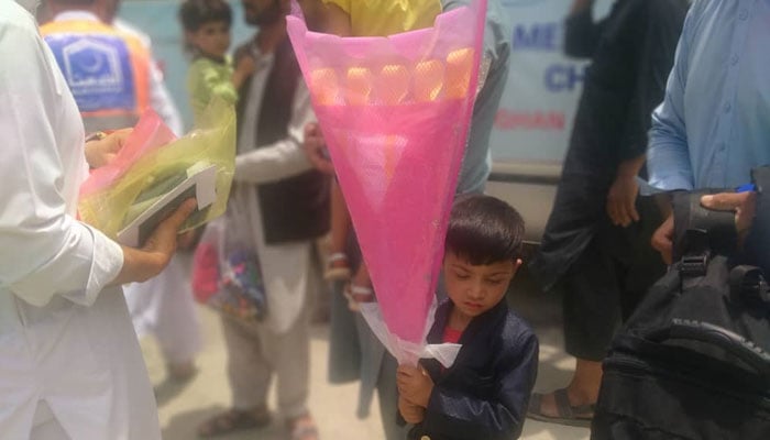 دل کے سوراخ والے بچوں کے علاج کے لیے افغان ہلال احمر اور الخدمت فاؤنڈیشن کے درمیان معاہدہ ہوا تھا۔