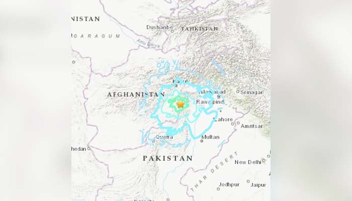 اسلام آباد اور پنجاب کے مختلف علاقوں میں زلزلے کے جھٹکے