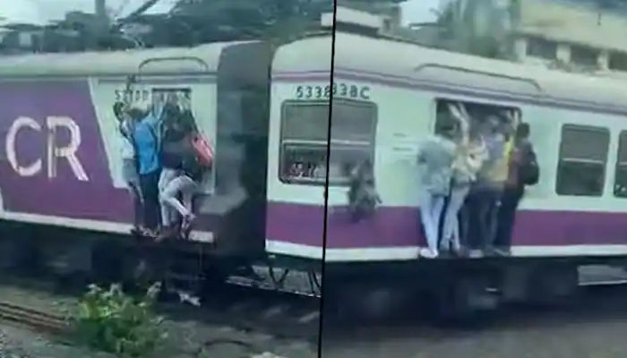 بھارت:نوجوان چلتی ٹرین سے گر گیا، ویڈیو وائرل