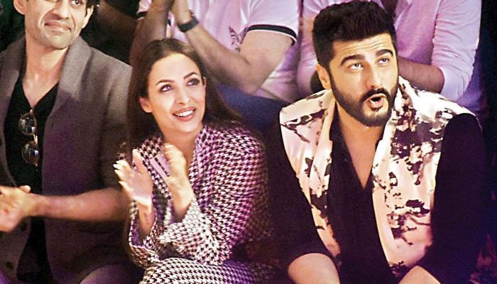 Arjun Kapoor, girlfriend Malaika Arora twin in white, enjoy yummy Sunday brunch 