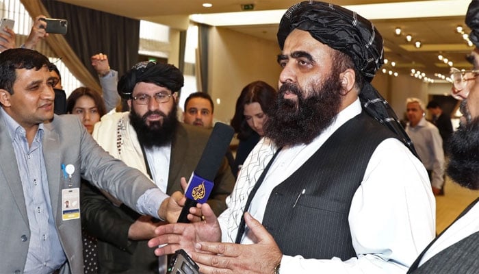 افغان وزیرِ خارجہ امیر خان متقی —فائل فوٹو