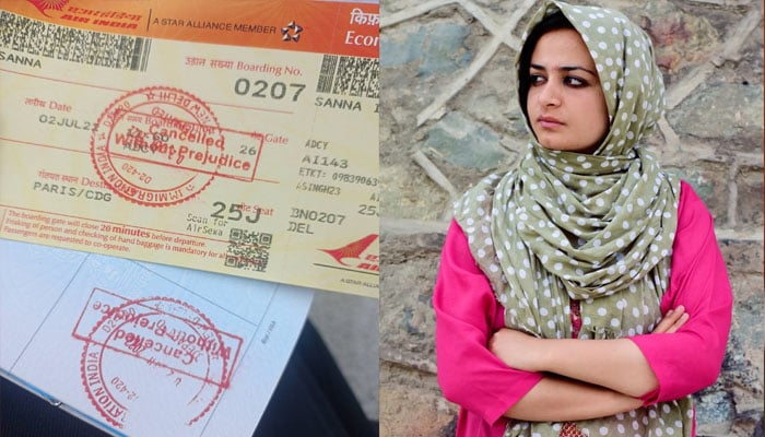 بھارتی حکام نے کشمیری صحافی کو بیرون ملک سفر سے روک دیا