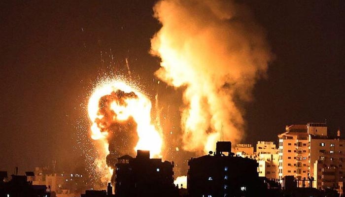 غزہ پر اسرائیل کی پھر بمباری، 5 فلسطینی شہید