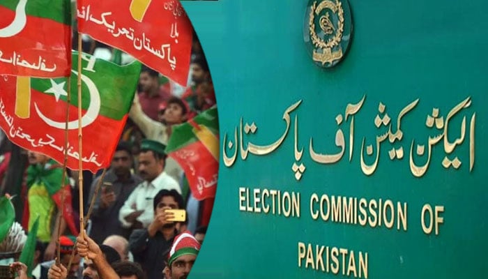 الیکشن کمیشن کا تحریک انصاف کو ممنوعہ فنڈنگ ضبط کرنے کیلئے شوکاز نوٹس