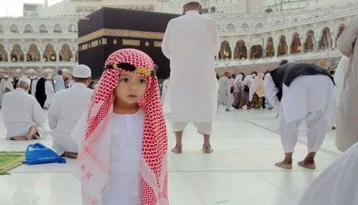 The Saudi government lifted the ban on children entering the Grand Mosque