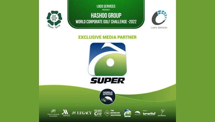ہاشو گروپ ورلڈ کارپوریٹ گالف چیلنج 2022، جیو سوپر ایکسکلوزیو میڈیا پارٹنر