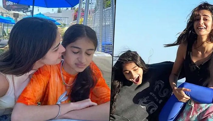 Ananya Panday deeply emotional as little sister Rysa leaves for university 