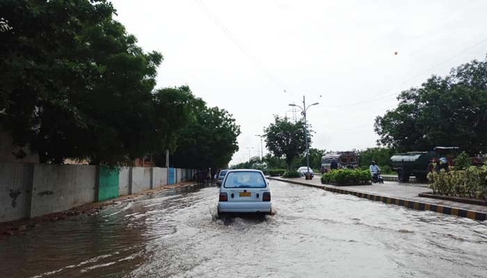سندھ کے مختلف شہروں میں بارش کا سلسلہ جاری