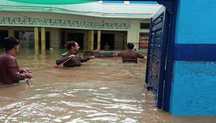 سوات میں سیلابی ریلا اسکولوں میں داخل
