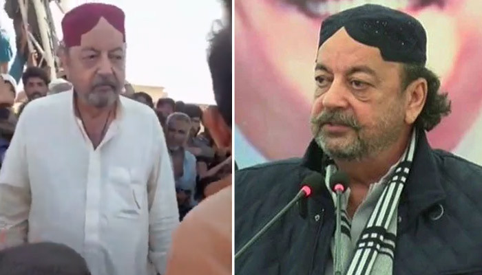 Flood victims forced Agha Siraj Durrani to go back, video goes viral