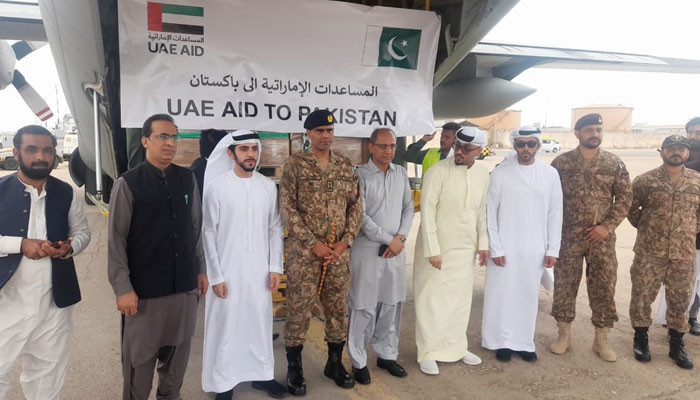 UAE aid to flood victims of Sindh