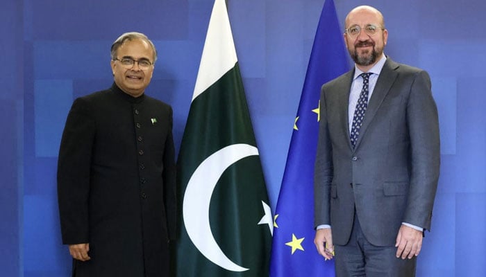 ڈاکٹر اسد مجید خان کی یورپین کونسل کے صدر کے ساتھ یہ پہلی ملاقات تھی۔