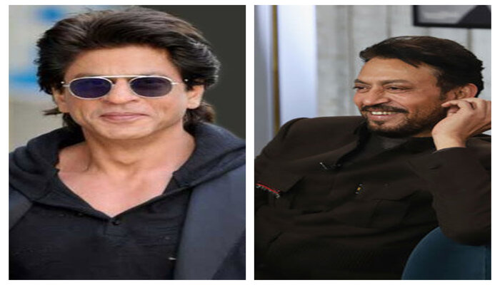 Filmfare shares a throwback of Irrfan Khan and Shahrukh Khan's humorous act