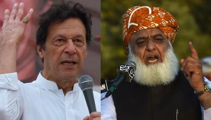 عمران خان پاکستان کی دفاعی فصیل میں دراڑ ڈال رہا ہے، فضل الرحمان