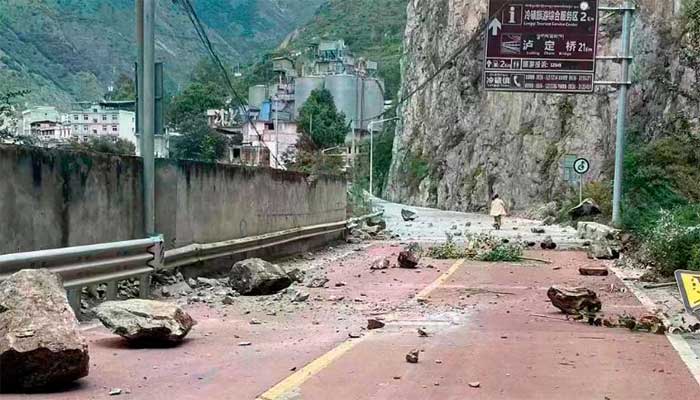 چین: سیچوان میں 6.6 شدت کا زلزلہ، 46 افراد ہلاک، 50 زخمی