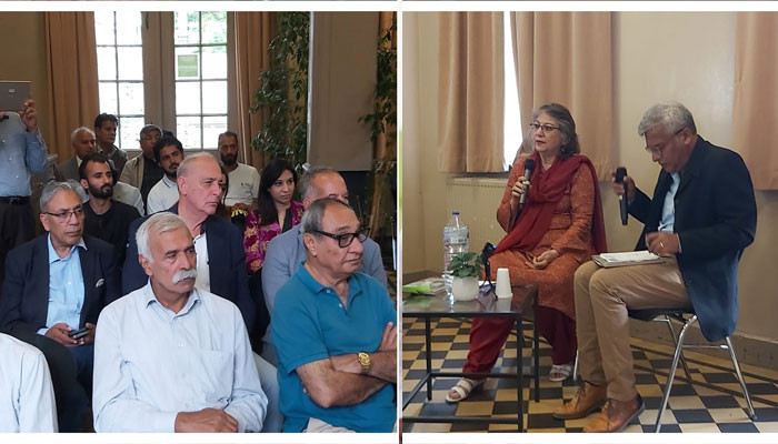 Maniza Hashmi book launch event held in Brussels