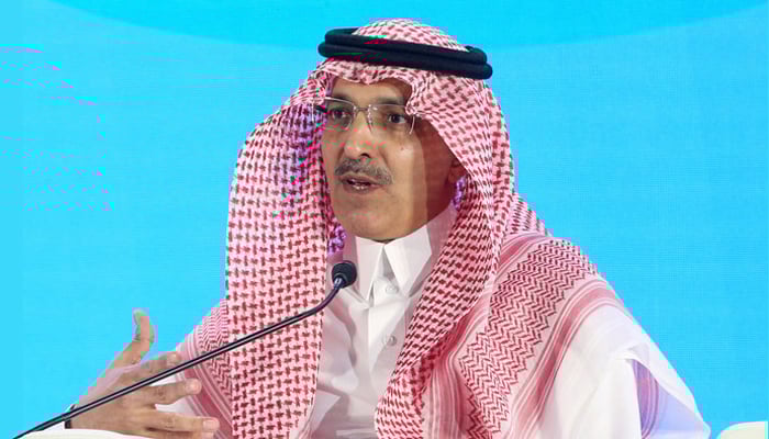 سعودی عرب کے وزیرِ خزانہ محمد الجدعان—تصویر بشکریہ غیر ملکی میڈیا