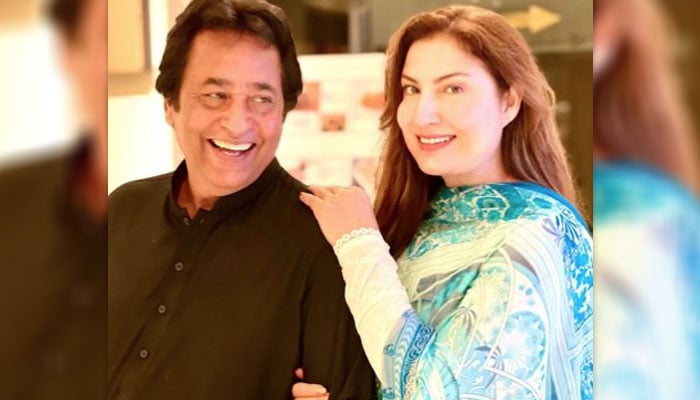سید نور اپنی اہلیہ صائمہ کے ہمراہ—فوٹو بشکریہ انسٹاگرام