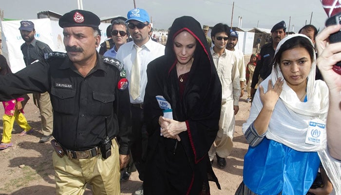 انجلینا جولی کا مزید دو روز پاکستان میں قیام کا امکان