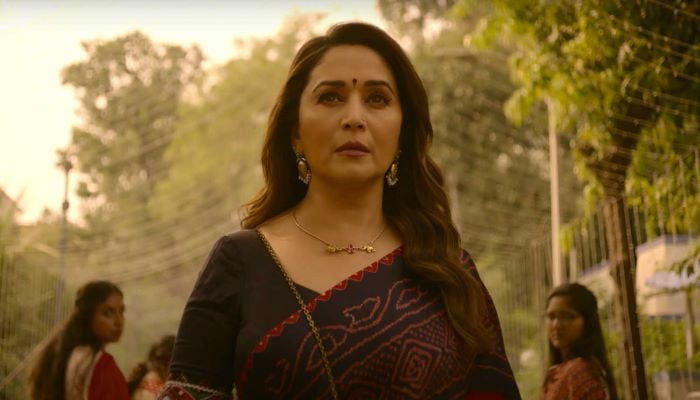 Madhuri Dixit says she can't blame 90s heroes for still playing lover boys