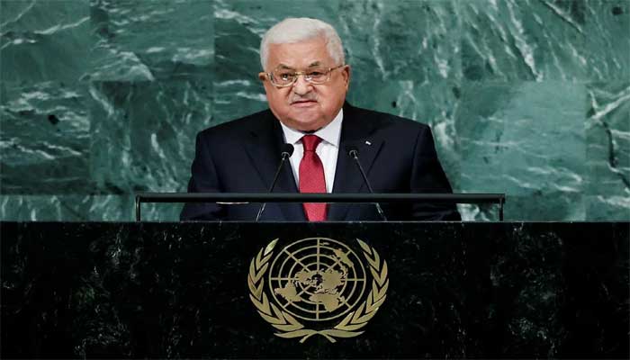 Israel's statement of support for the two-state solution is welcome, Mahmoud Abbas