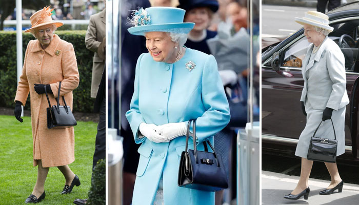 1950ء سے 2022ء کے دوران ملکہ کی کئی تصاویر اور ویڈیوز میں کالے رنگ کے بیگ کو دیکھا جاسکتا ہے