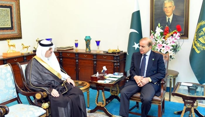 وزیراعظم شہباز شریف سے سعودی سفیر کی ملاقات