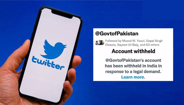 بھارت میں حکومت پاکستان کا آفیشل ٹوئٹر اکاؤنٹ بلاک