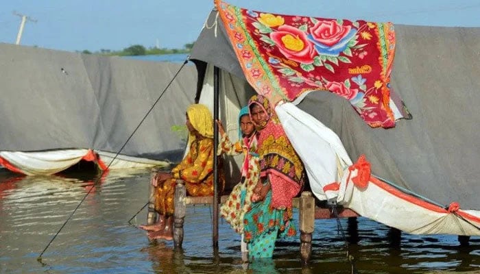 سندھ میں سیلاب متاثرین حکومتی امداد کے منتظر