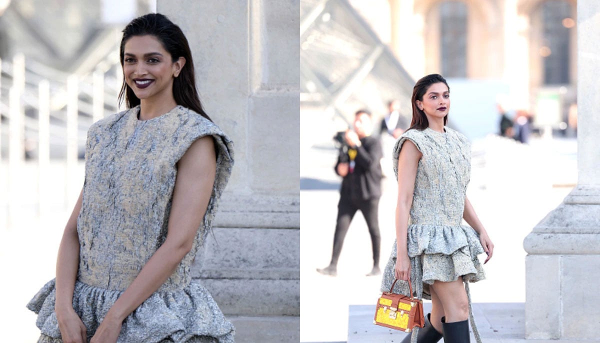 Deepika Padukone was her stylish best at the Louis Vuitton fashion