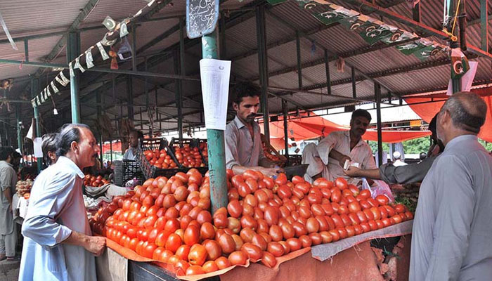 ایک ہفتے میں ٹماٹر 48 روپے کلو مہنگے، ادارہ شماریات کی رپورٹ جاری