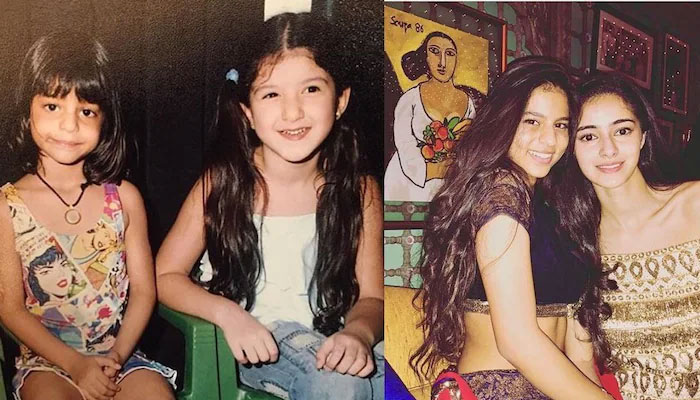 Suhana Khan goes gaga over Ananya Panday's 'turquoise kajal'